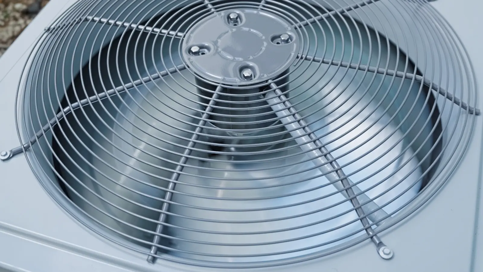 Outdoor condenser fan — used by both central AC and ductless systems